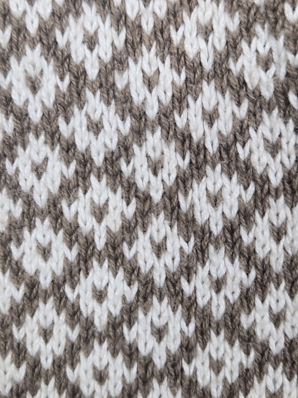 Vintage Nuggets Nordic Fair Isle Ramie Cotton Sweater Vest Cottagecore Large - Picture 7 of 9